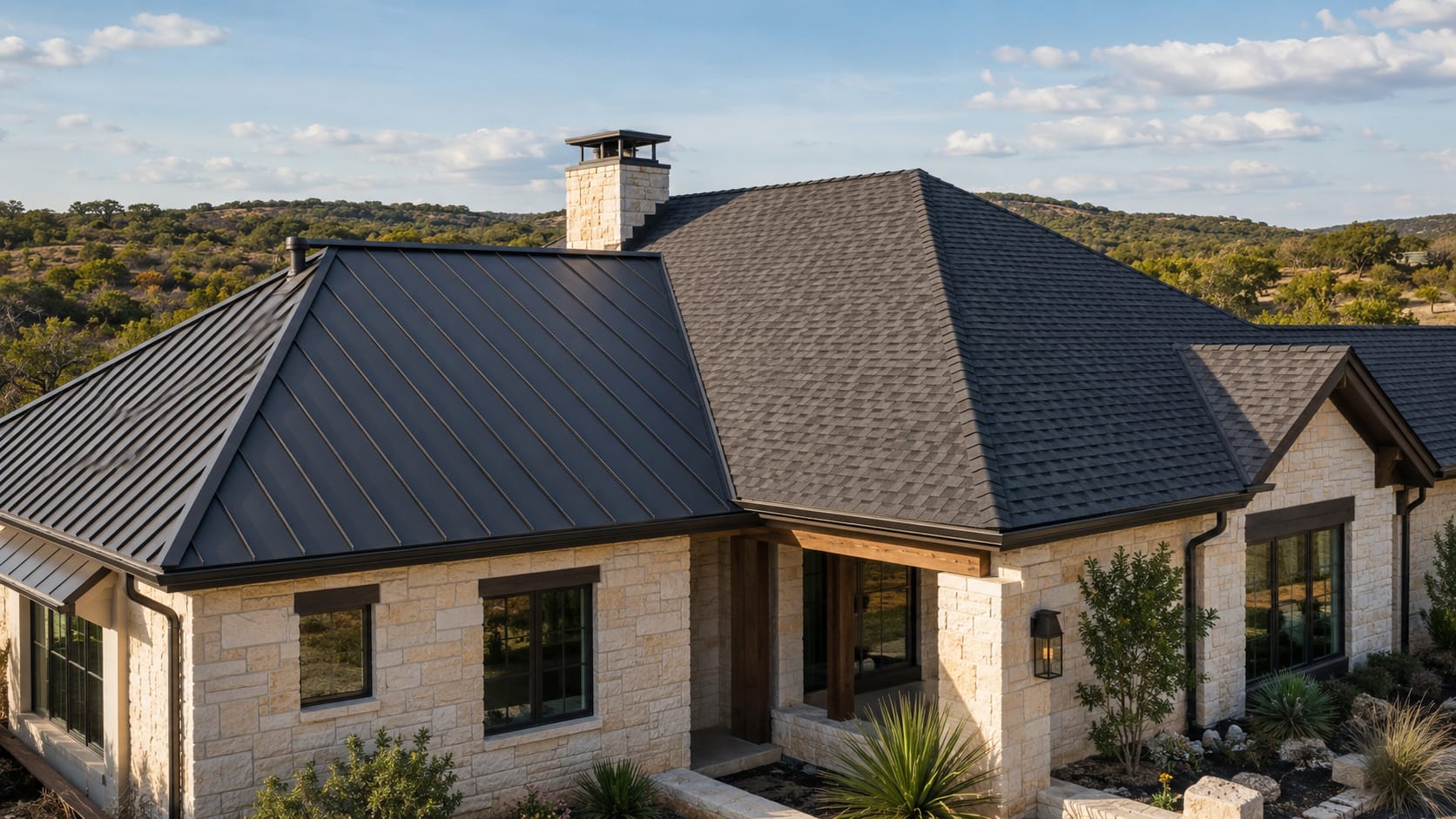 Standing Seam Metal Roof vs. Asphalt Shingles Which Is Better for Central Texas Homes