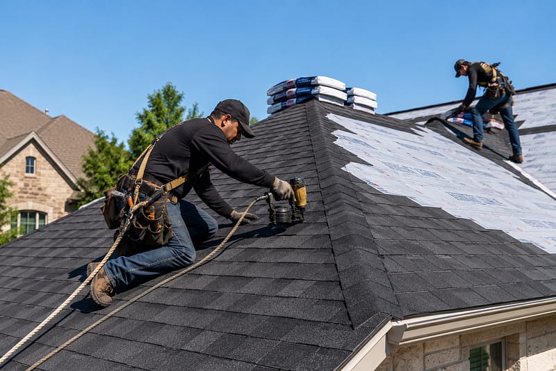iron house roofing